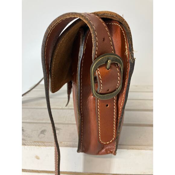 PATRICIA NASH SMALL EMBOSSED LEATHER CROSSBODY BAG - Picture 5 of 14